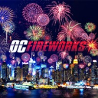 OC Fireworks logo, OC Fireworks contact details