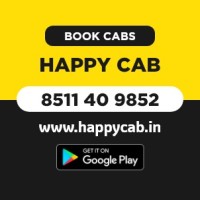 Happy Cab logo, Happy Cab contact details