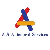 A & A General Services logo, A & A General Services contact details