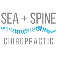 Sea + Spine logo, Sea + Spine contact details