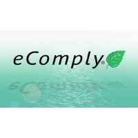 eComply logo, eComply contact details