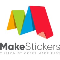 MakeStickers logo, MakeStickers contact details