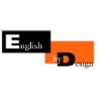 English by Design logo, English by Design contact details