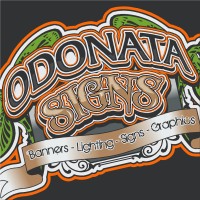 Odonata Signs logo, Odonata Signs contact details