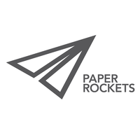 Paper Rockets logo, Paper Rockets contact details