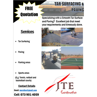 JTE construction logo, JTE construction contact details