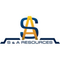 S&A Resources logo, S&A Resources contact details