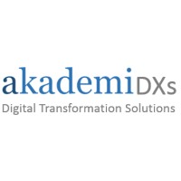 akademiDXs logo, akademiDXs contact details