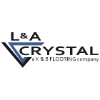 L & A Crystal logo, L & A Crystal contact details