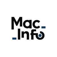 MacInfo logo, MacInfo contact details