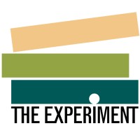 The Experiment logo, The Experiment contact details