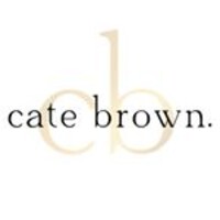 cate brown logo, cate brown contact details