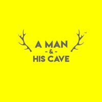 A Man & His Cave logo, A Man & His Cave contact details