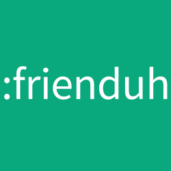 FrienDuh logo, FrienDuh contact details