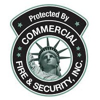 Commercial Fire & Security logo, Commercial Fire & Security contact details