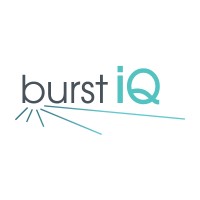 BurstIQ logo, BurstIQ contact details