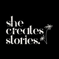 She Creates Stories logo, She Creates Stories contact details