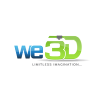 we3D logo, we3D contact details