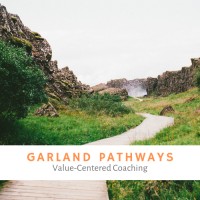 Garland Pathways logo, Garland Pathways contact details