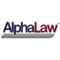 AlphaLAW logo, AlphaLAW contact details