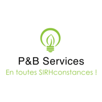 P&B Services logo, P&B Services contact details