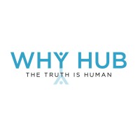 The Why Hub logo, The Why Hub contact details