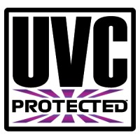 UVC Protected logo, UVC Protected contact details