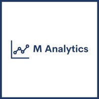 M Analytics logo, M Analytics contact details