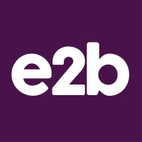 e2b logo, e2b contact details