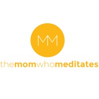 The Mom Who Meditates logo, The Mom Who Meditates contact details