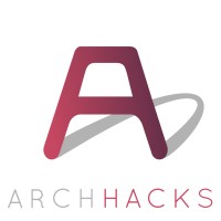 ArchHacks logo, ArchHacks contact details