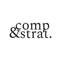 comp&strat. logo, comp&strat. contact details