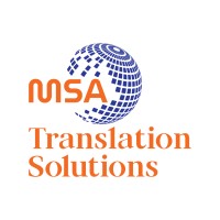 MSA Translation Solutions logo, MSA Translation Solutions contact details