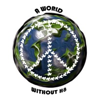 A World Without H8 logo, A World Without H8 contact details