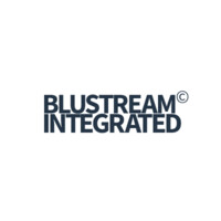 BluStream Integrated logo, BluStream Integrated contact details