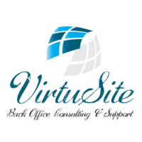 VirtuSite logo, VirtuSite contact details