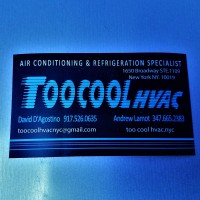 TOO COOL HVAC logo, TOO COOL HVAC contact details