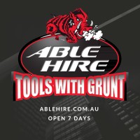 Able Hire logo, Able Hire contact details