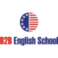 B2B English School logo, B2B English School contact details