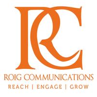 ROIG Communications logo, ROIG Communications contact details