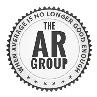 The AR Group logo, The AR Group contact details