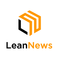 LeanNews logo, LeanNews contact details