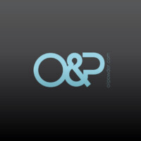 O&P logo, O&P contact details