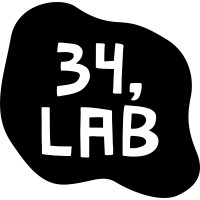 34 Lab logo, 34 Lab contact details