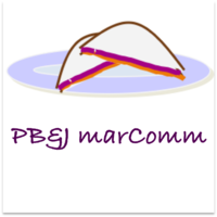 PB&J marComm logo, PB&J marComm contact details