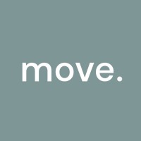 move. logo, move. contact details