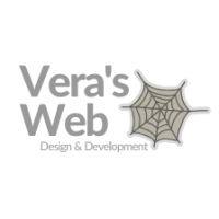 Vera's Web logo, Vera's Web contact details