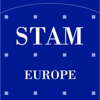 STAM Europe logo, STAM Europe contact details