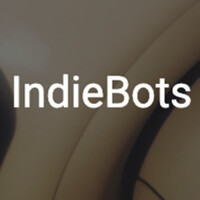 IndieBots logo, IndieBots contact details