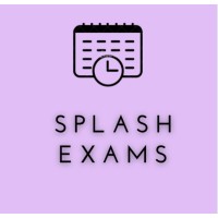 SplashExams logo, SplashExams contact details